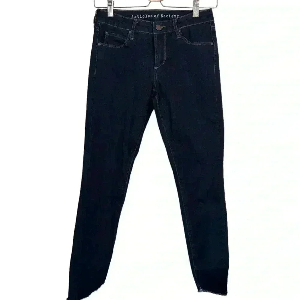 Articles of Society dark wash denim